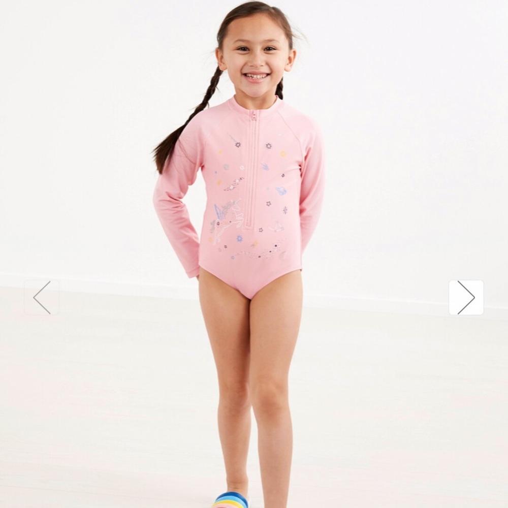 Hanna Andersson Sunblock Unicorn Art One Piece - Picture 13 of 16